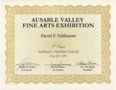 Fine Art Exhibit Award 2nd Place